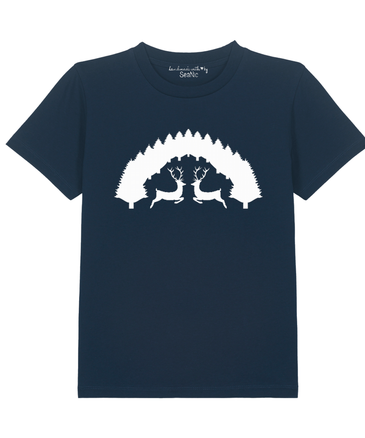 Child's Stags in the Forest T-shirt - SeaNic | Sustainable T-shirts and Gifts