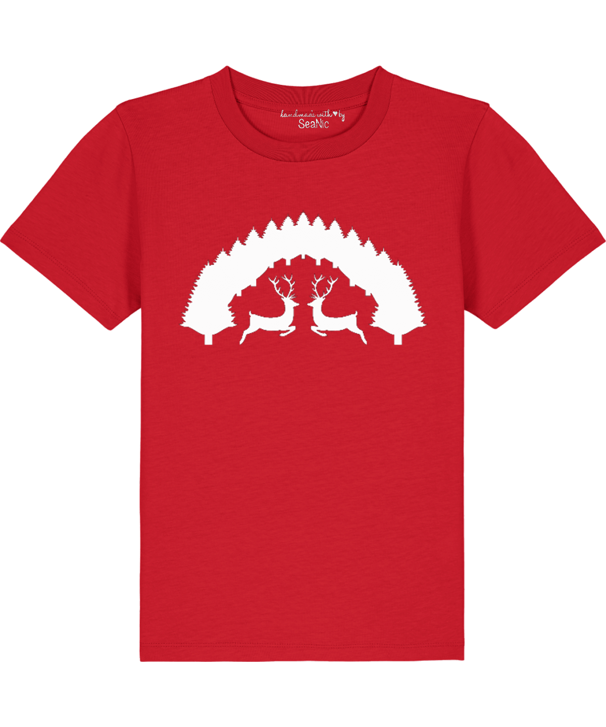Child's Stags in the Forest T-shirt - SeaNic | Sustainable T-shirts and Gifts