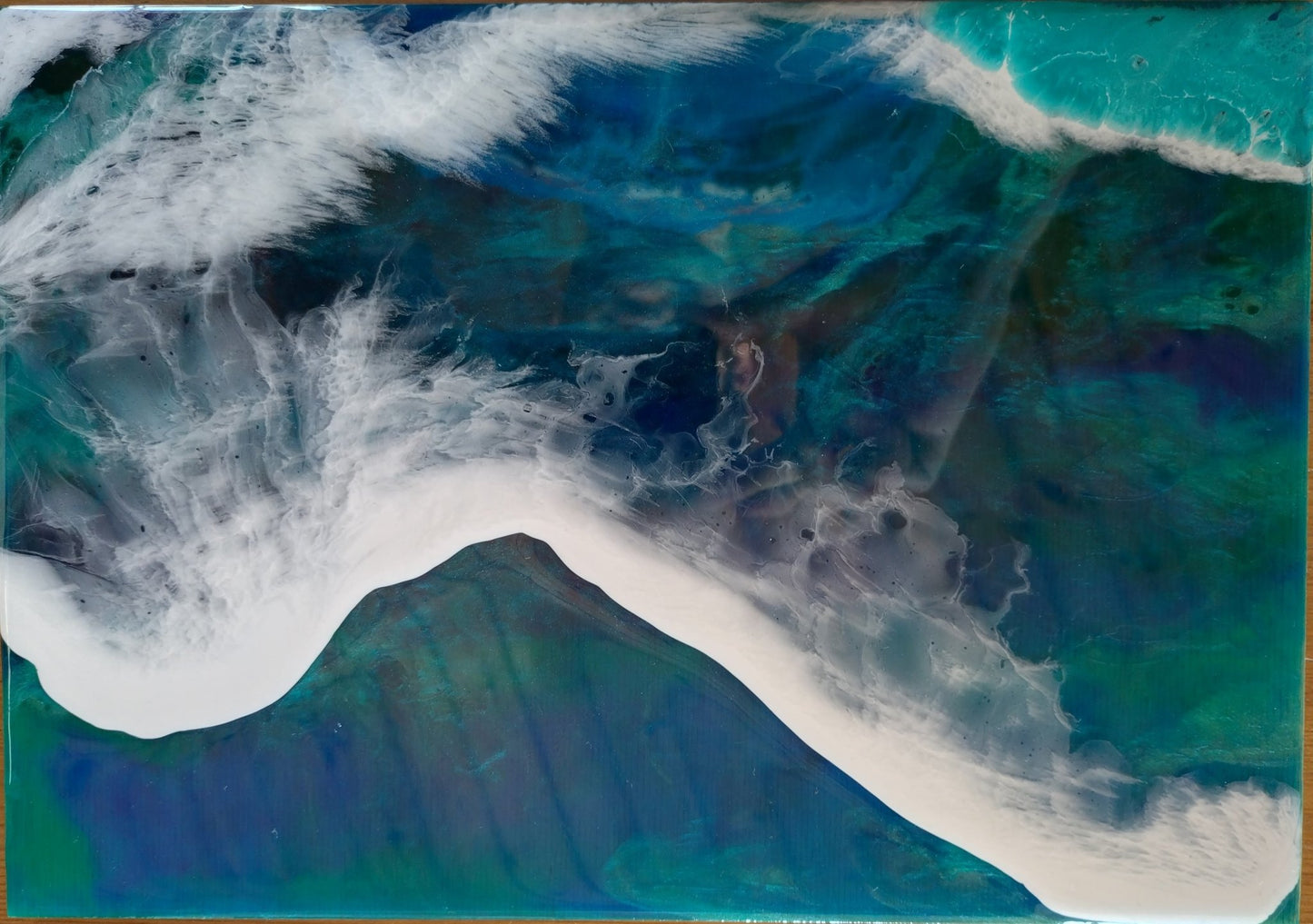 Resin seascape - SeaNic | Sustainable T-shirts and Gifts