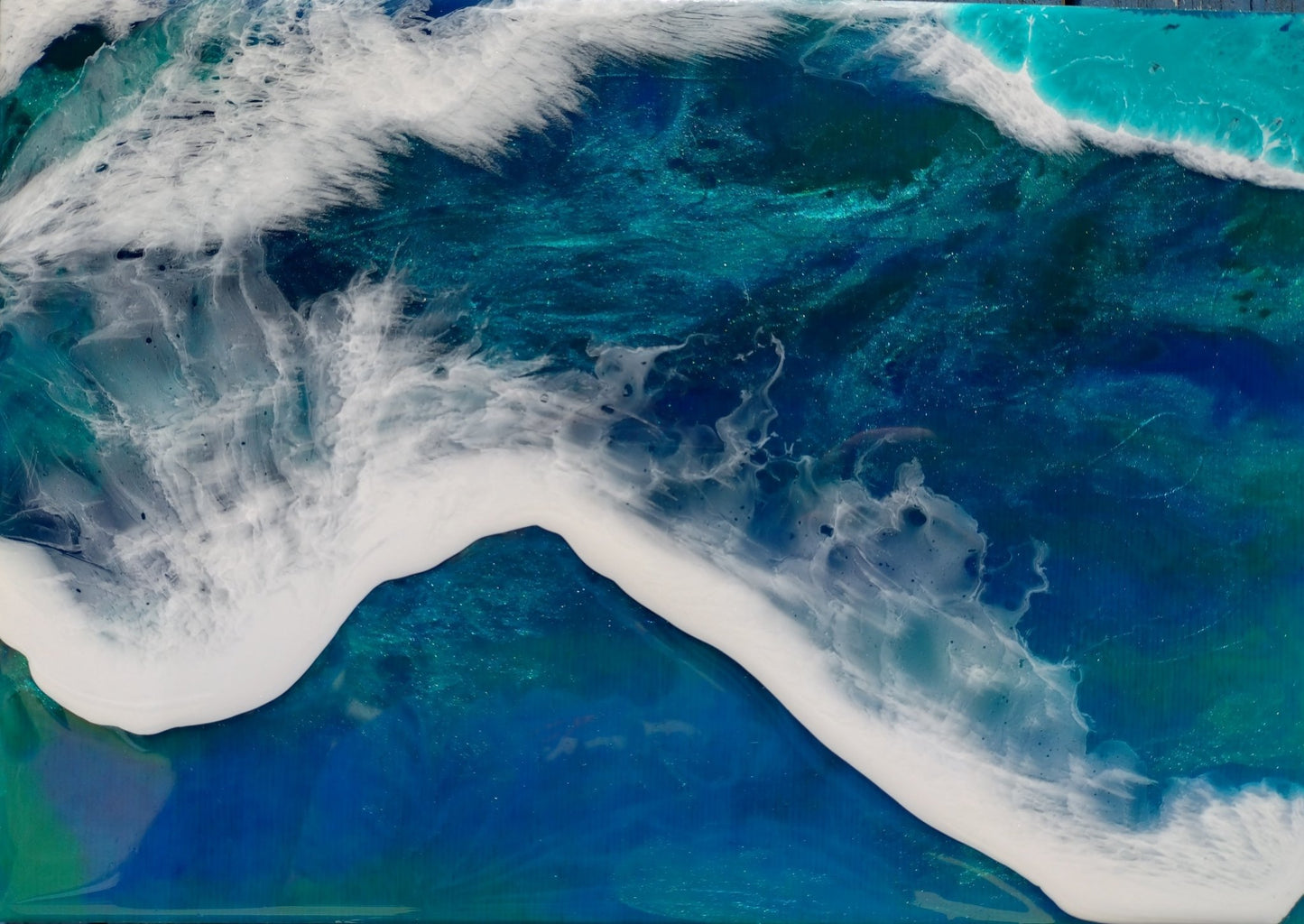 Resin seascape - SeaNic | Sustainable T-shirts and Gifts