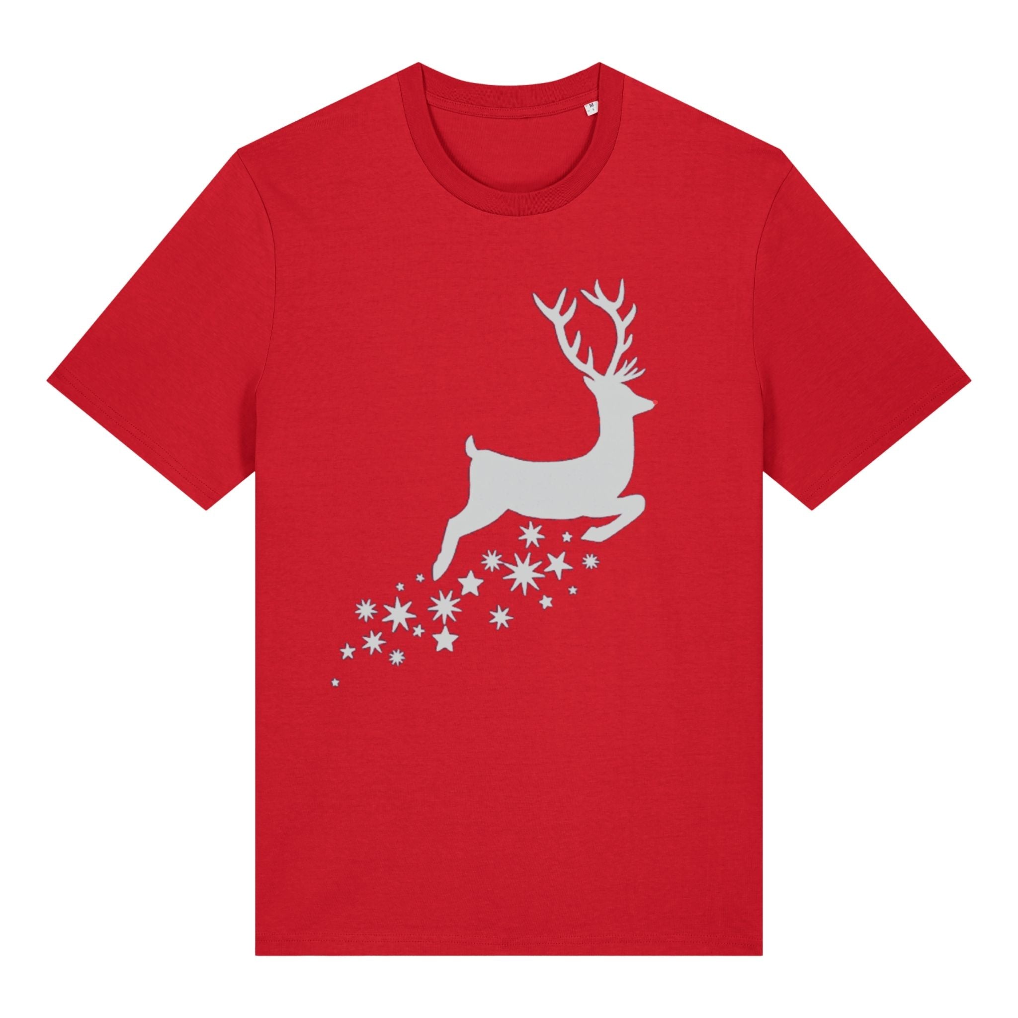 Rudolf Christmas T-Shirt | Hand-Printed in Devon – SeaNic