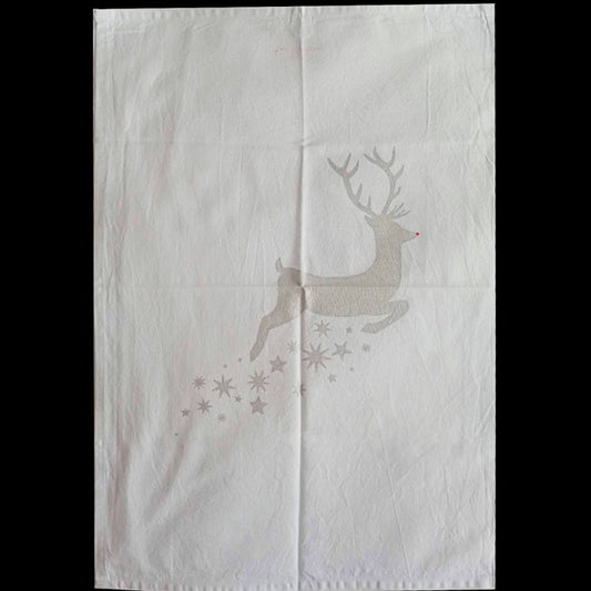 Rudolf Tea Towel - SeaNic | Sustainable T-shirts and Gifts