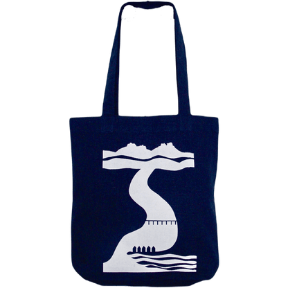 Tor to Sea Canvas Tote Bag - SeaNic | Sustainable T-shirts and Gifts