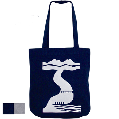 Tor to Sea Canvas Tote Bag - SeaNic | Sustainable T-shirts and Gifts