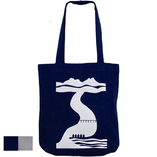 Tor to Sea Canvas Tote Bag - SeaNic | Sustainable T-shirts and Gifts