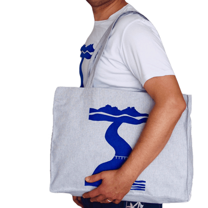 Tor to Sea Large Canvas Bag - SeaNic | Sustainable T-shirts and Gifts