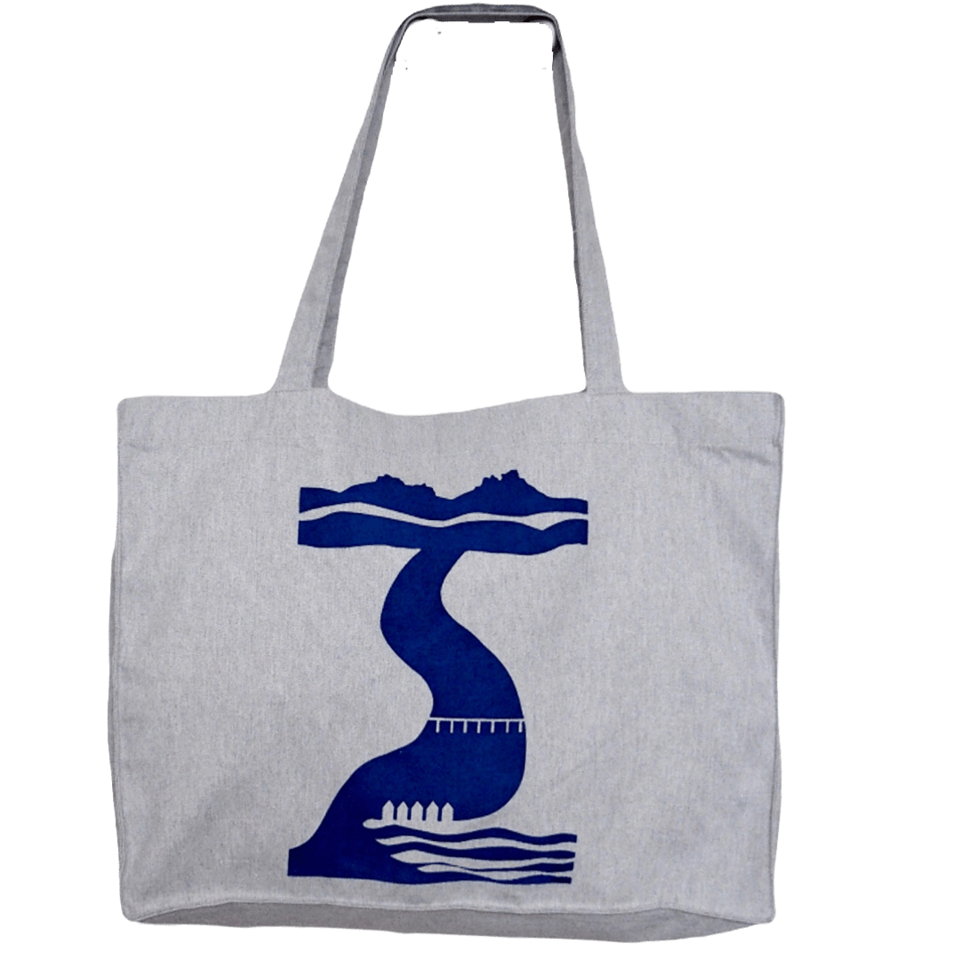 Tor to Sea Large Canvas Bag - SeaNic | Sustainable T-shirts and Gifts