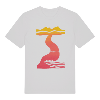 Tor to Sea Sunset T-shirt - SeaNic | Sustainable T-shirts and Gifts
